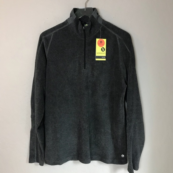 XERSION Gray Lightweight Training Fleece Pullover - Picture 1 of 6